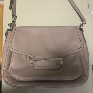NEVER USED Coach mink gray shoulder/hand bag